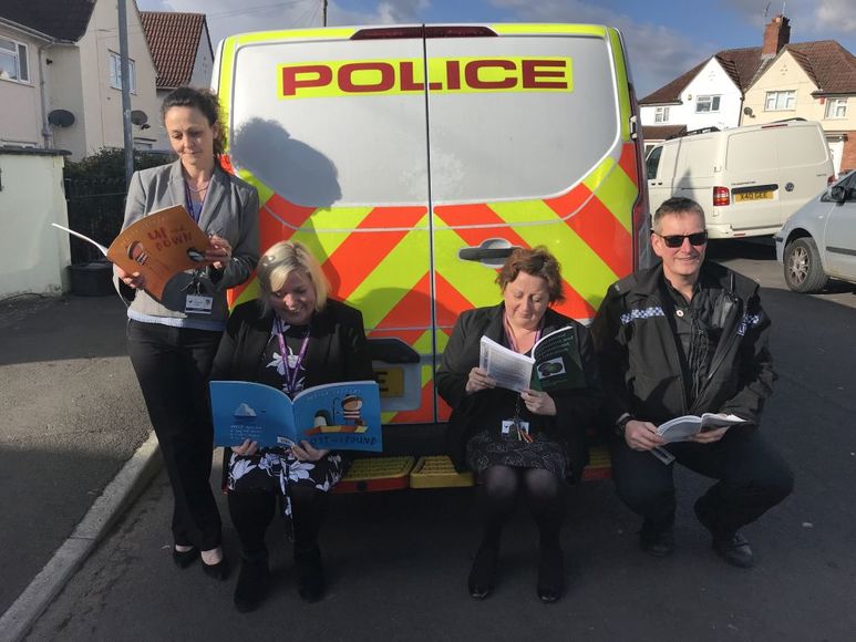 Extreme reading with Avon and Somerset Police