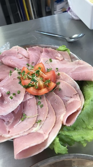 Fresh ham salad