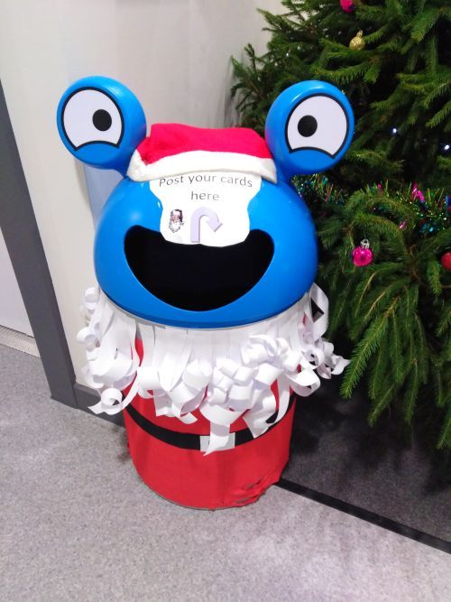 Christmas postbox