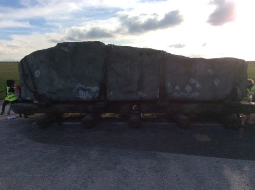 Huge stone