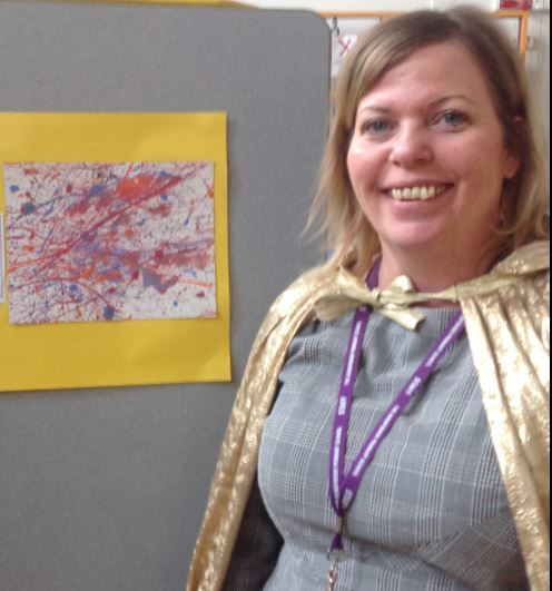 Miss craig with art